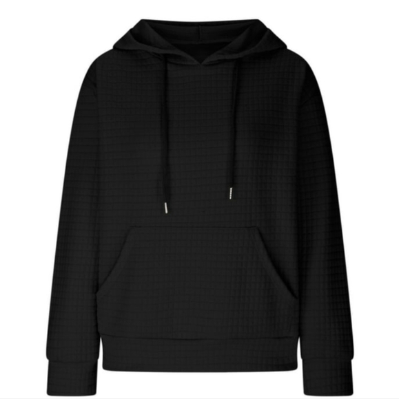 Jacquard Waffle Hoodie - Picture 5 of 6